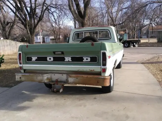1971 ford f250 camper special, runs and drives, delivery available, 360/4 speed