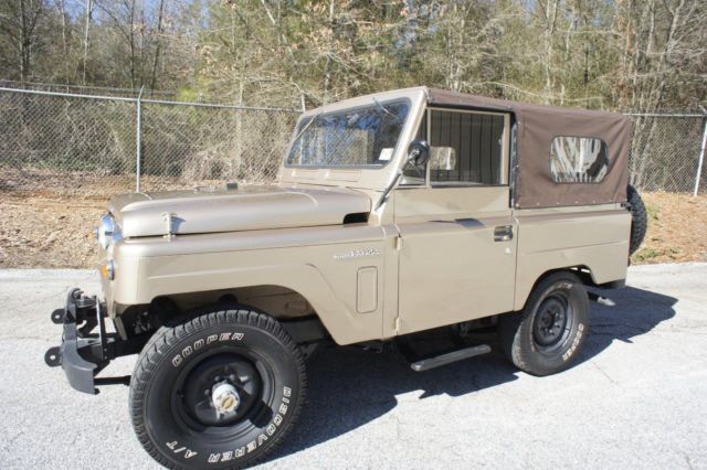 1969 nissan patrol 4x4 (rare soft top)