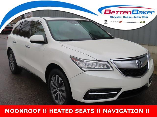 2014 acura mdx 3.5l technology package