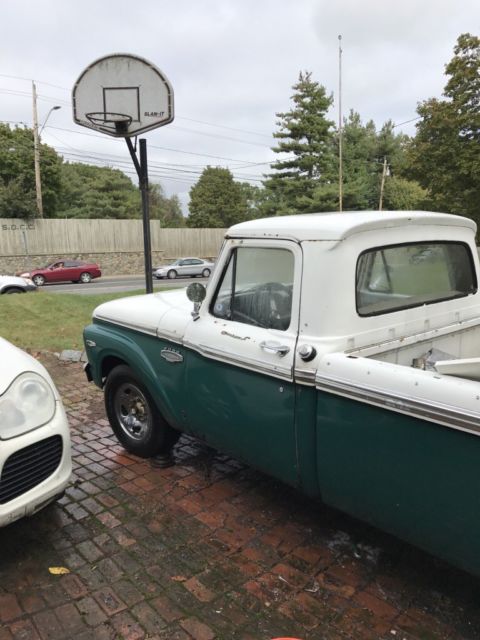 1965 ford f250 style side 3/4 ton long bed custom cab