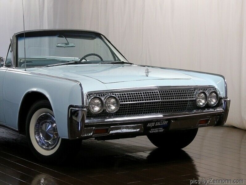 convertible 1963 lincoln continental 106,672 miles
