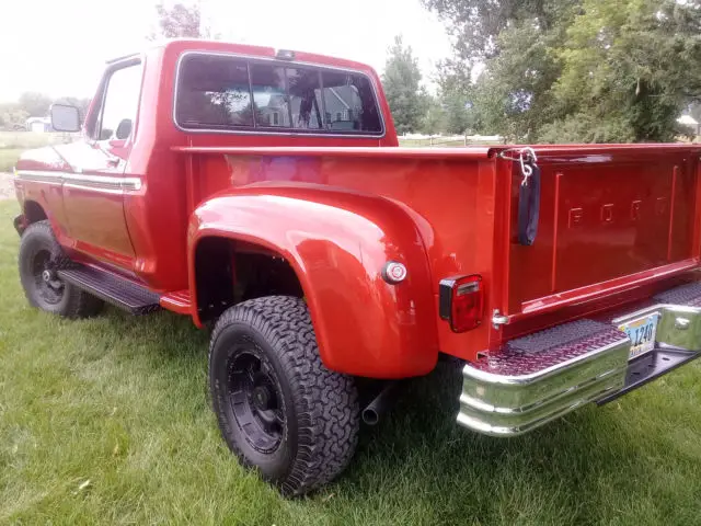 1978 ford f150 ranger xlt 4x4 stepside 4-speed low-granny [complete restoration]