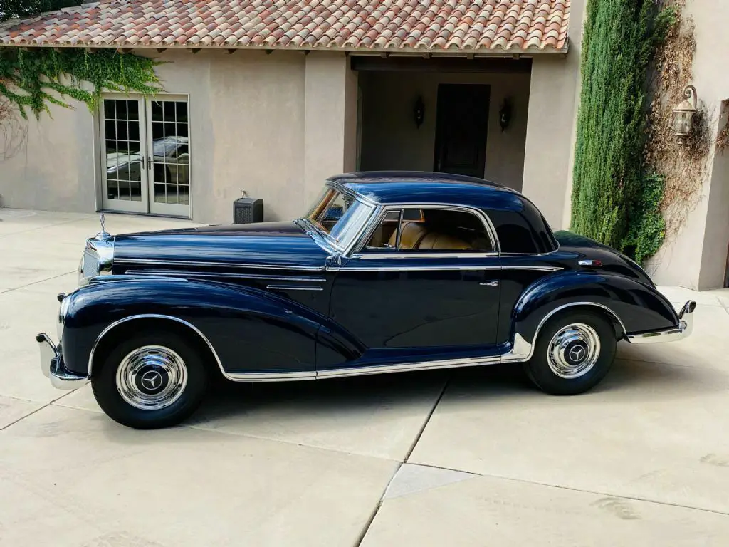 1956 mercedes-benz 300sc 55684 miles black coupe