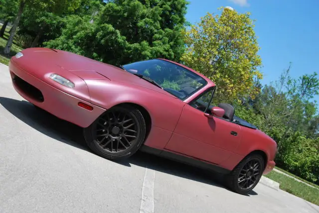 mx5 convertible roadster 4cly 5 spd rust free potential kit car body go topless