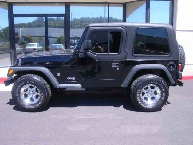 2006 jeep wrangler se 6-speed manual in san rafael, ca