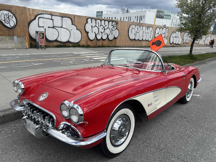 1958 chevrolet corvette 4-speed