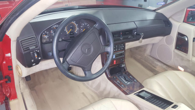 beautiful 1991 mercedes sl500 convertible
