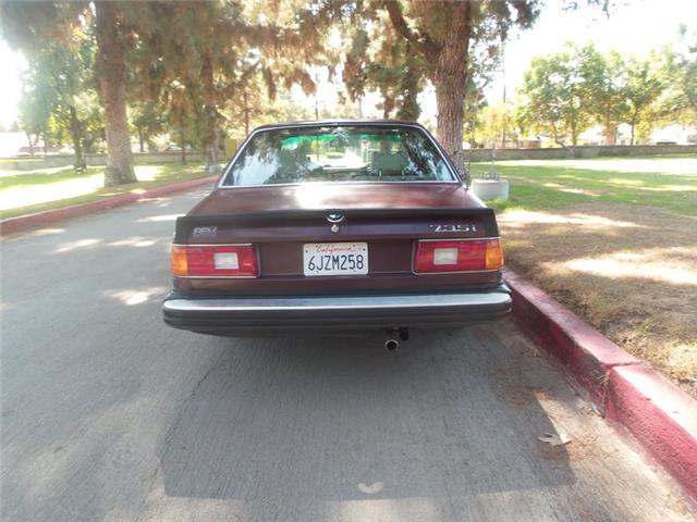 1985 bmw 524 - 528 - 535 - 635 - 735 735i 227000 miles burgandy straight 6 cyli