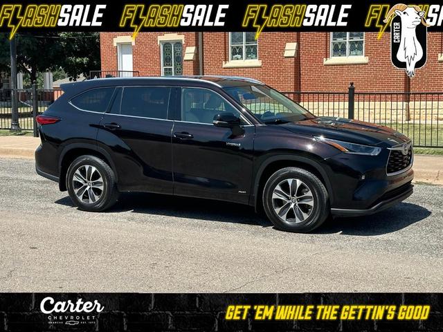 2021 toyota highlander hybrid xle