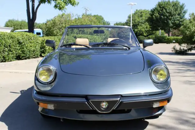 one owner garage kept all original alfa romeo spider veloce