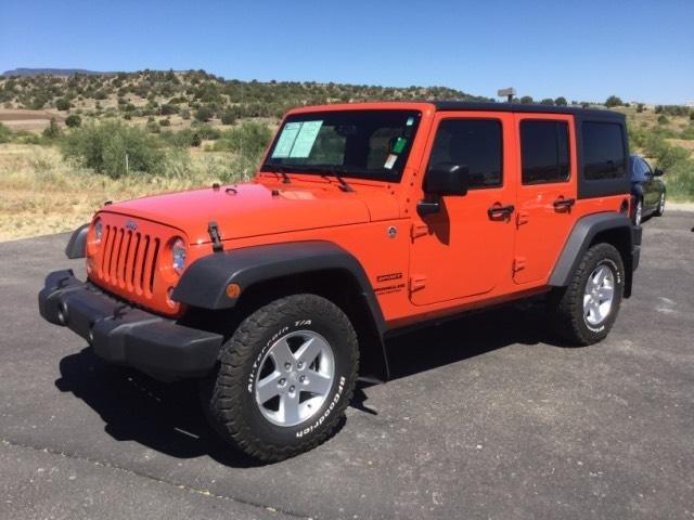 used 2015 jeep wrangler 4wd unlimited sport camp verde, az 86322 for sale in camp verde, arizona