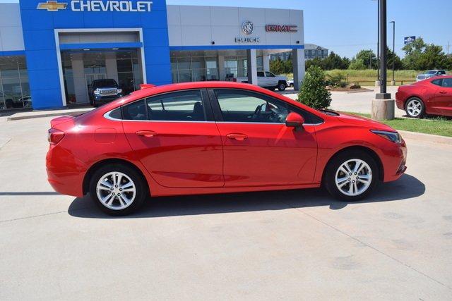 used 2018 chevrolet cruze lt sedan perry, ok 73077 for sale in perry, oklahoma