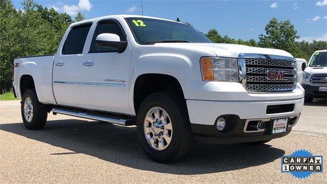 used 2012 gmc sierra 2500 4x4 crew cab denali tilton, nh 03276 for sale in northfield, new hampshire