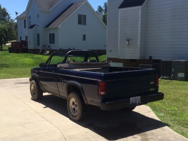 dodge dakota convertible 4wd 1990