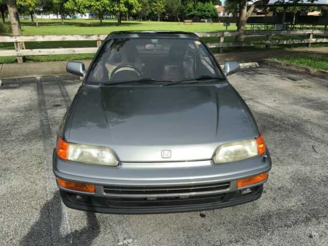 jdm rhd honda cr-x sir glasstop b16a lsd **tittled & registered**