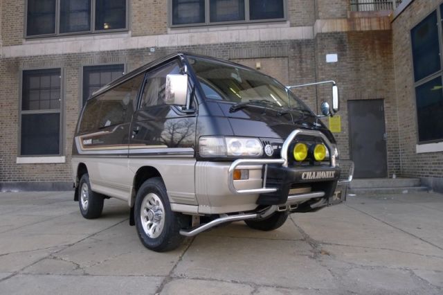 1991 mitsubishi delica chamonix quigley syncro vanagon camper turbo diesel !!!