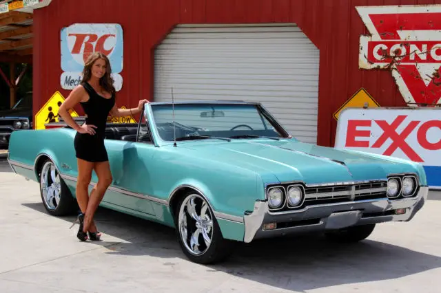 1966 oldsmobile cutlass convertible sale price & free shipping 1 repaint ps pb