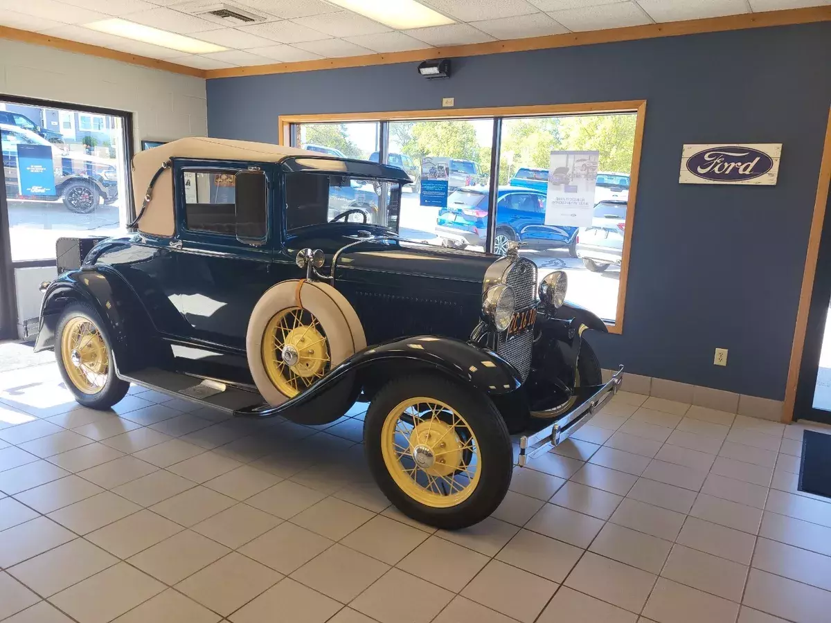 1931 ford model a sport coupe fully restored