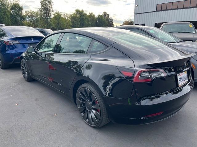 2022 tesla model 3 performance