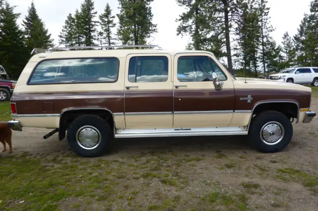 1988 k2500 suburban 124k actual miles, very clean 350, th400 no reserve!!!!