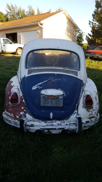 1968 vw bug title runs