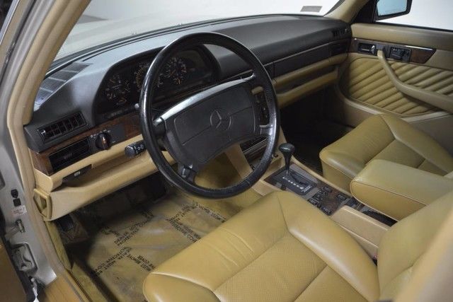 1990 mercedes-benz 560sel low miles well kept clean carfax