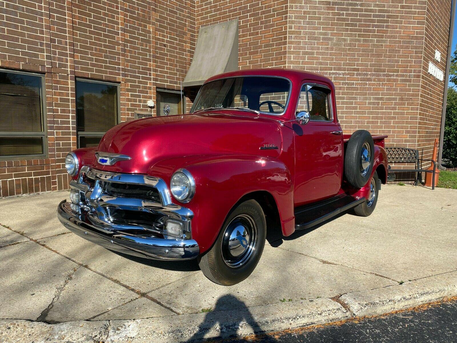 1954 chevrolet 3100 pickup 5 window frame off restored 72000 miles