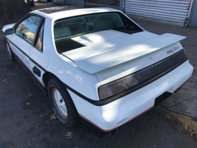 1984 pontiac fiero official pace car indy 500 86k miles 5 speed collectible runs