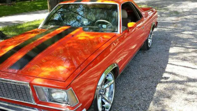 1978 chevrolet el camino custom standard cab pickup 2-door