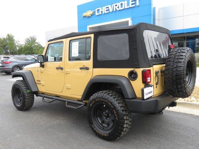 used 2014 jeep wrangler 4wd unlimited sport fayetteville, tn 37334 for sale in fayetteville, tennessee