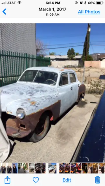 1950 plymouth deluxe (2 cars for the price of one)