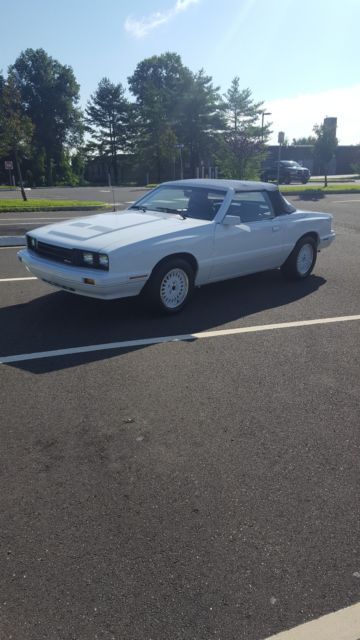 rare asc mclaren capri convertible 1 of 10 produced!! number 86-0236