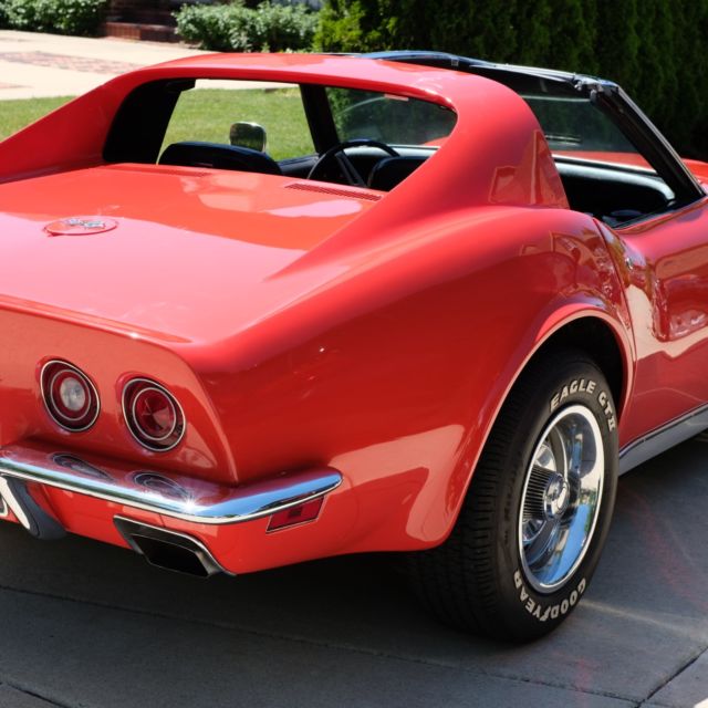 1970 corvette, numbers matching frame on restoration