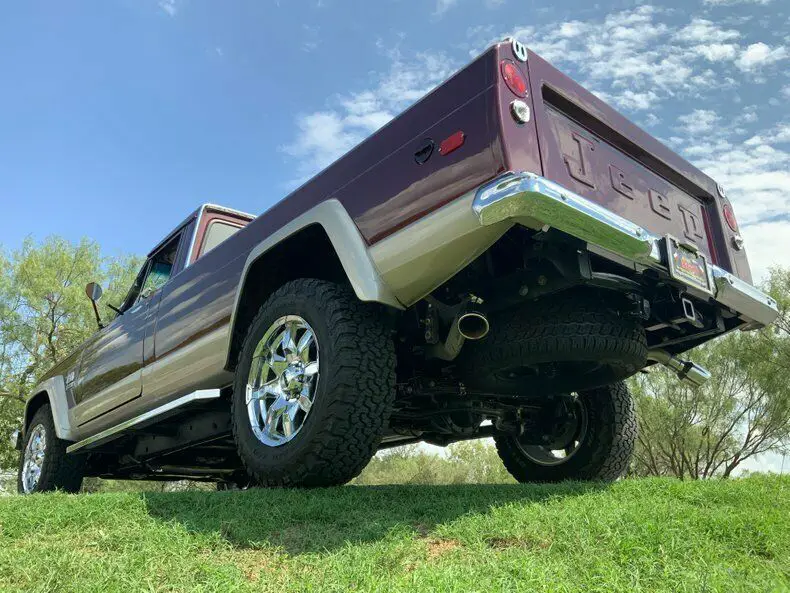 1970 jeep gladiator 70 rest-o-mod ls auto od ac suburban chassis 916 miles borde