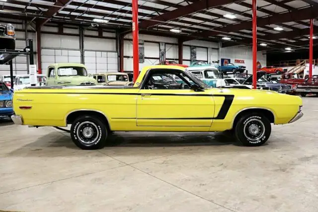 1968 ford ranchero 31659 miles yellow coupe 351ci v8 automatic