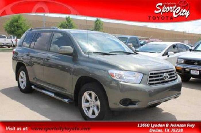 2010 toyota highlander base in dallas, tx