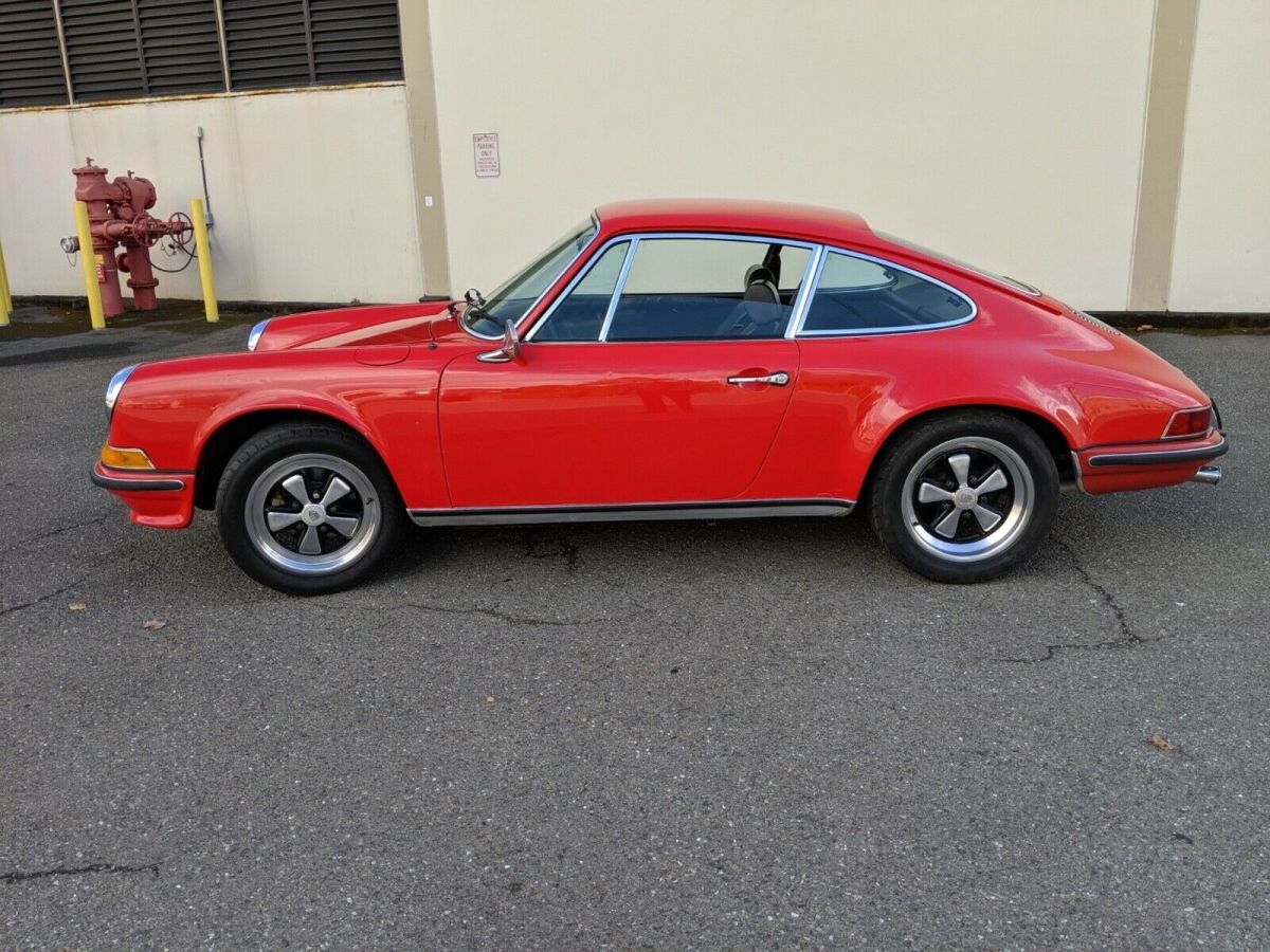 1971 porsche 911e - barn-find california car; no rust or accident; two owners