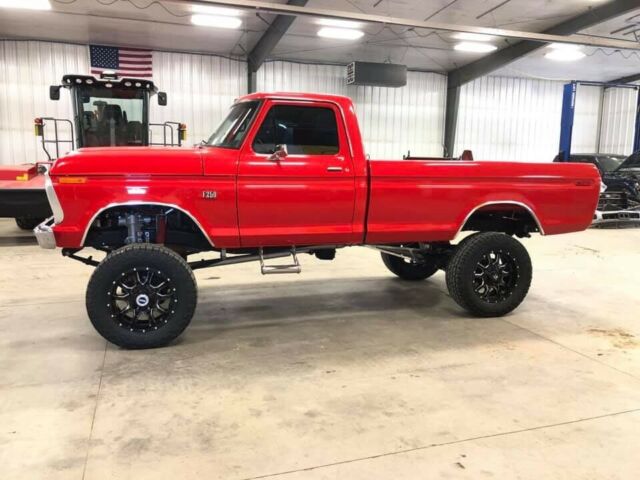 1973 ford f-250 high boy : frame off restoration no bolt left unturned : nice!