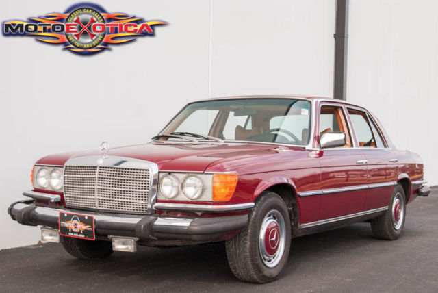 1976 mercedes benz 450se 4dr sedan, unrestored and in stunning original correct