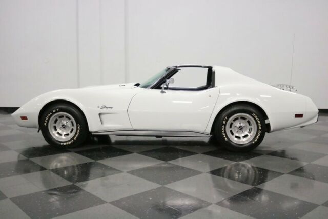 clean c3 w/ crate 350 v8, 4 spd manual, a/c, 3 owner car & well documented!