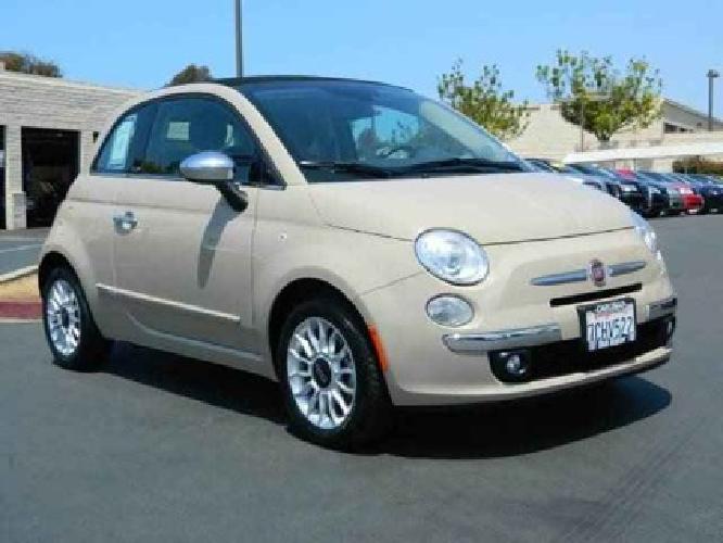 2012 fiat 500 500c lounge convertible 2d in carlsbad, ca
