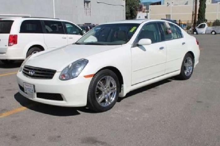 2006 infiniti g35 sedan base in los angeles, ca