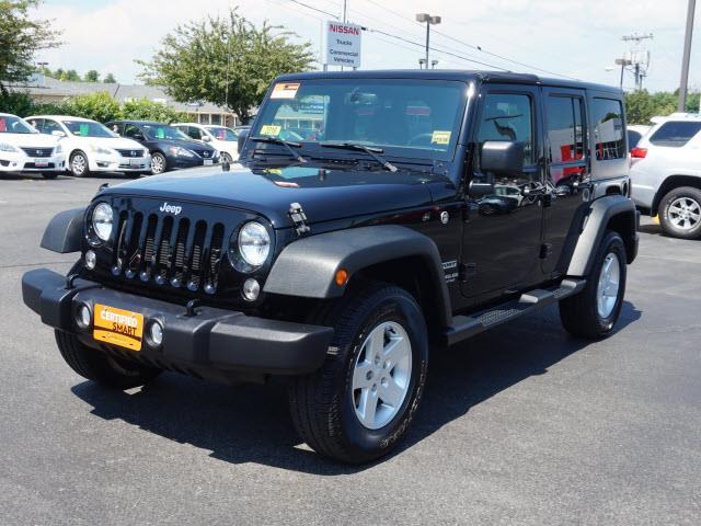 2016 jeep wrangler unlimited sport 4x4 sport 4dr suv for sale in augusta, maine