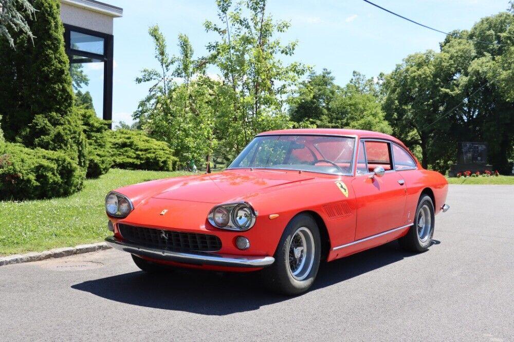 1965 ferrari 330gt 2+2 red with red interior desirable series i car