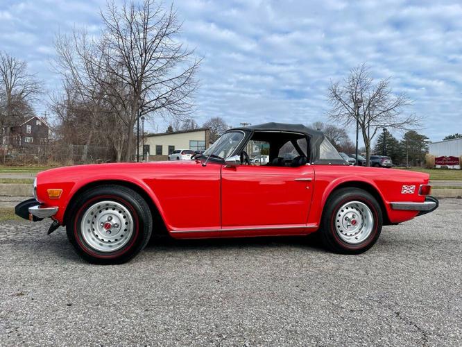 1976 triumph tr6 in hilton, new york