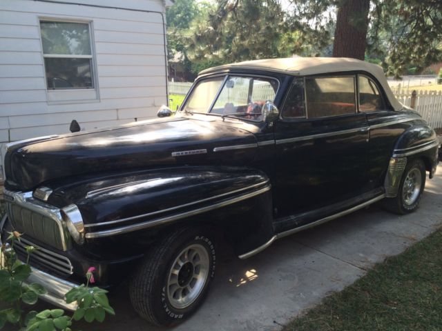 1947 mercury convertible 69m, rare, collectable, vintage, project, classic
