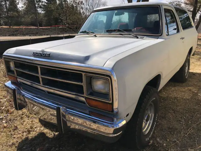 1986 dodge ramcharger - 62k miles - 4x4