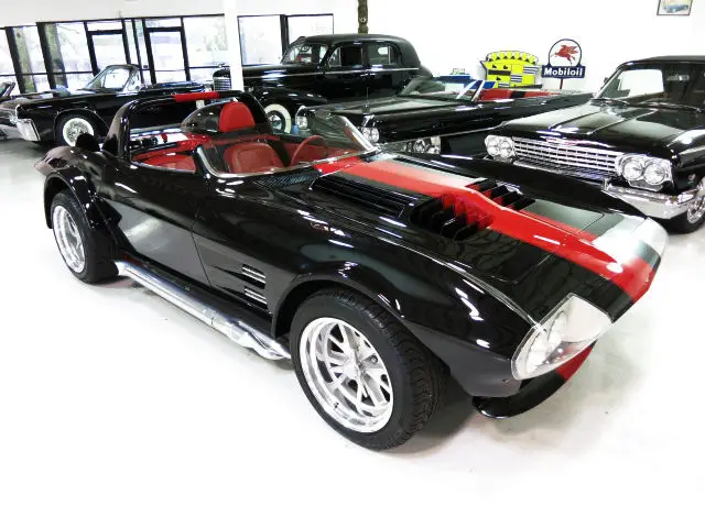1963 corvette grand sport roadster tribute - 377ci 550hp v8 - weber side drafts!