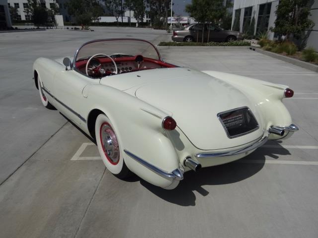 1954 chevrolet corvette convertible 76039 miles white 235 c.i. automatic