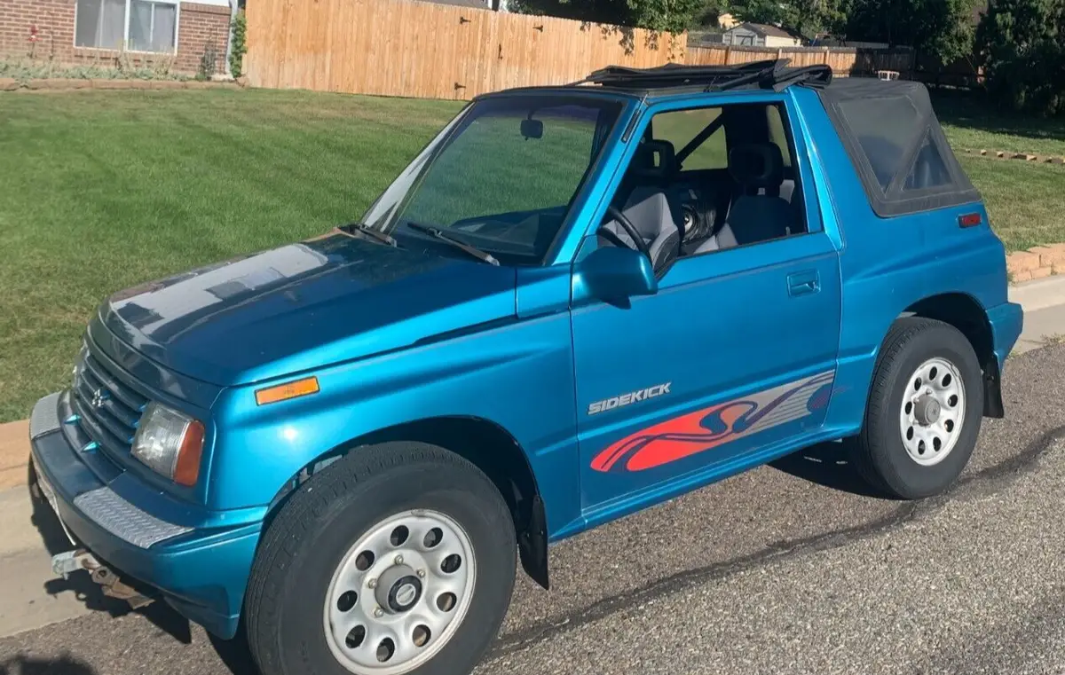 1992 converttible suzuki sidekick 2d - 4wd